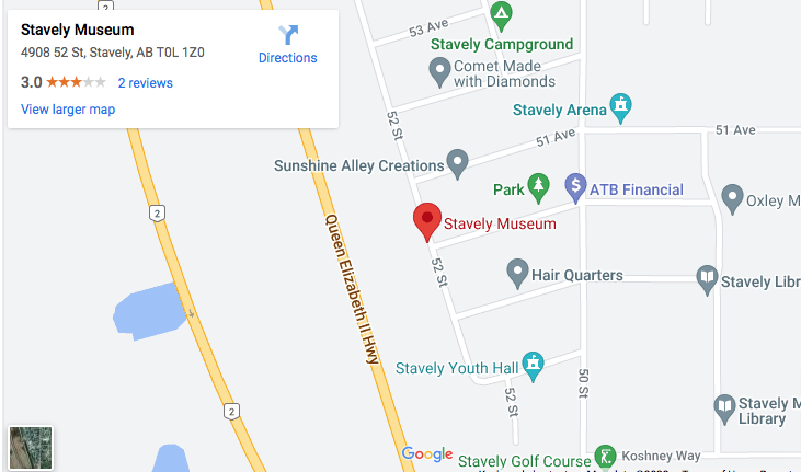 stavely museum map